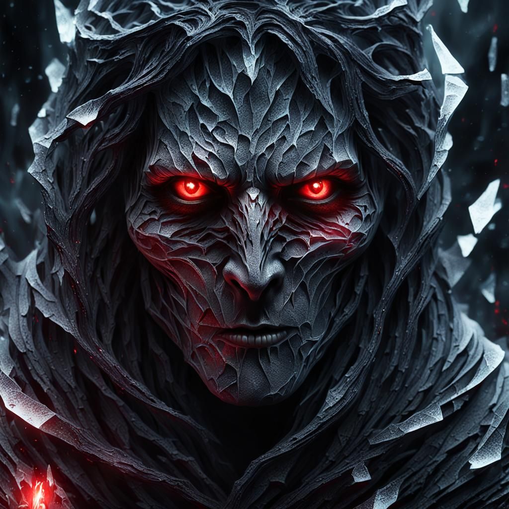 Shattered Revenant in Dark Fantasy Style