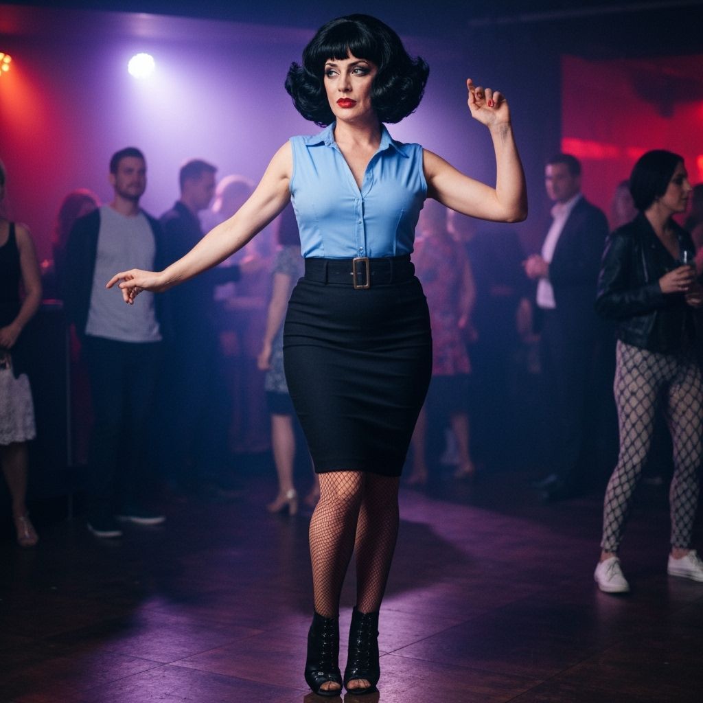 Cross Dresser Meets Jo Calderone at Nightclub