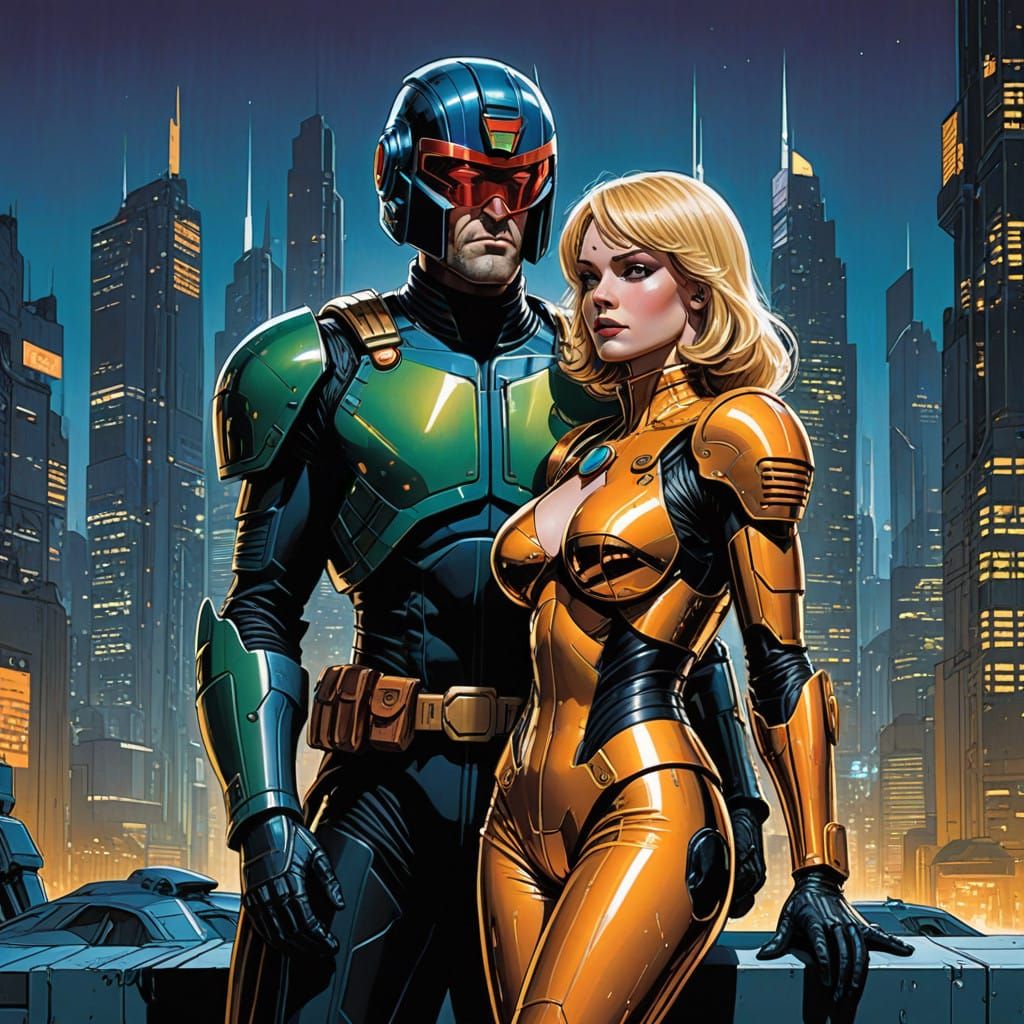 Love in a Futuristic Metropolis