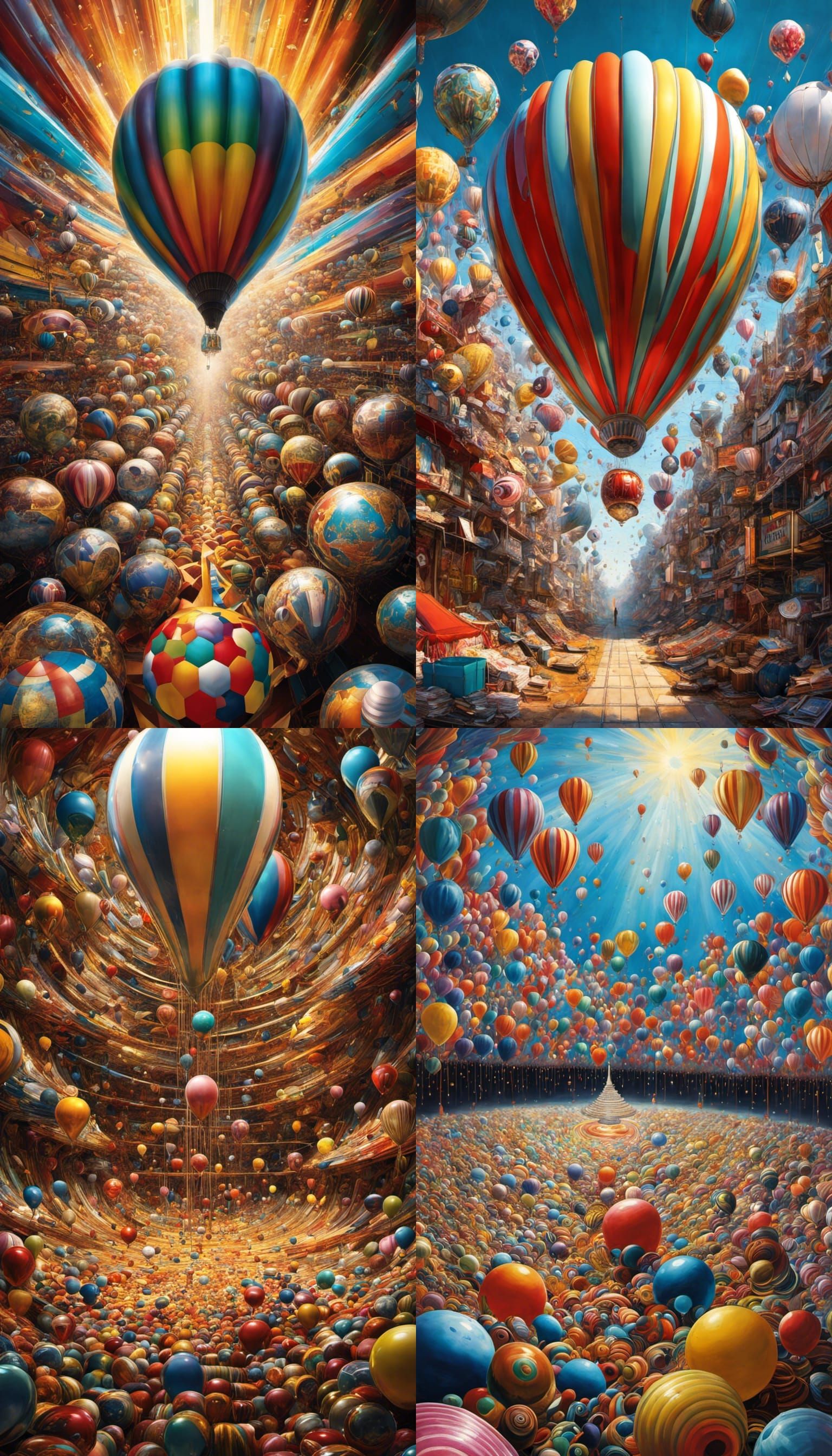 "Everything is For Sale" Expansive Inflation, Conceptual symbolic art, abstracted surrealism, warped reality, VALUE, per...