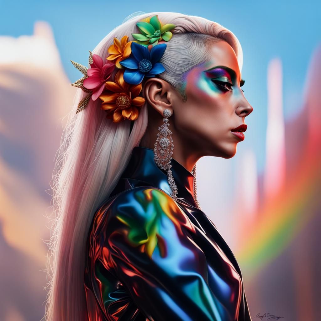 Lady Gaga's Hyperrealistic Met Gala Look