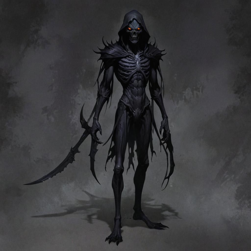 Grimdark Nocturne: A Dark and Moody Scene