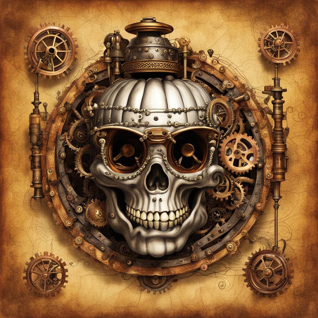 Steampunk Pumpkin: A Halloween Creation