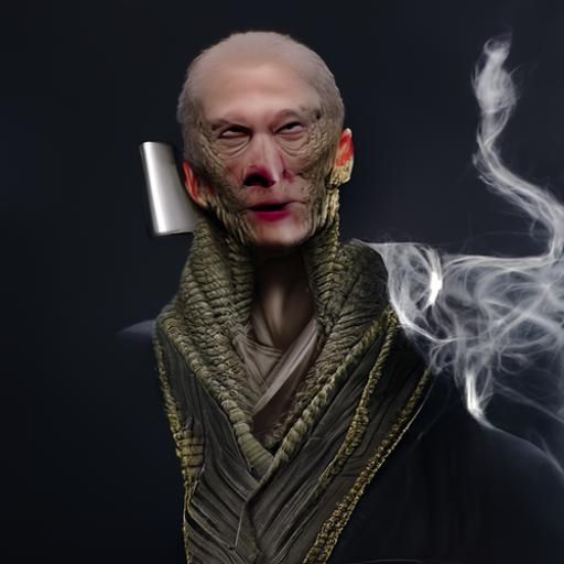 Supreme Leader Snoke Portrait