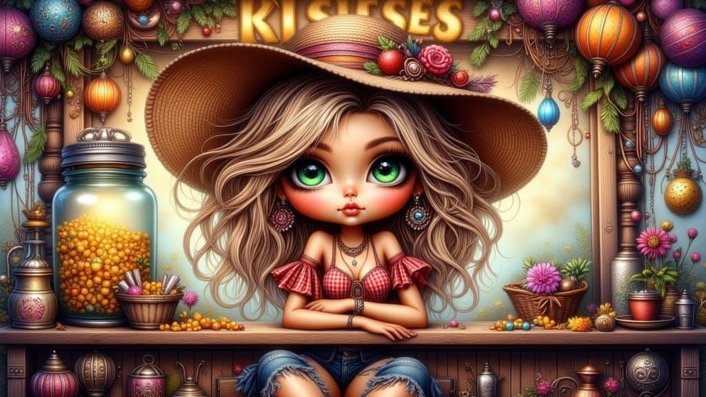 <lora:Bohemian Whimsy:1.0> <lora:Hand Drawn Bohemian:1.0> <l...