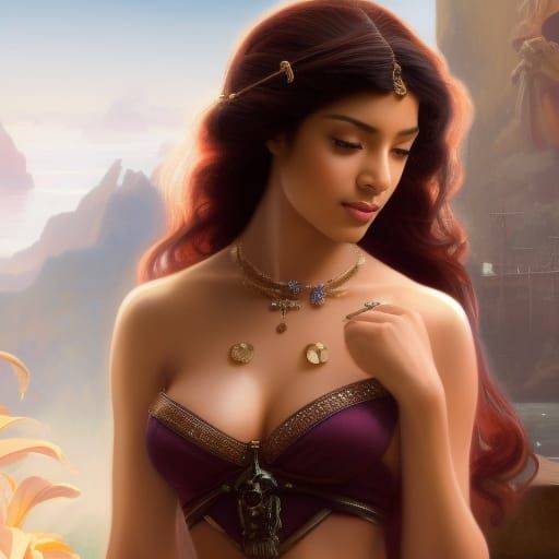 Fighter Pilot as Colorful Glamour Portraiture