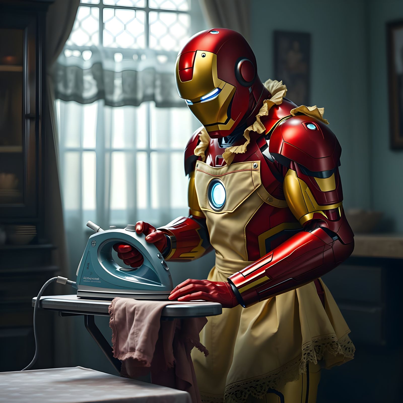 Ironing Man