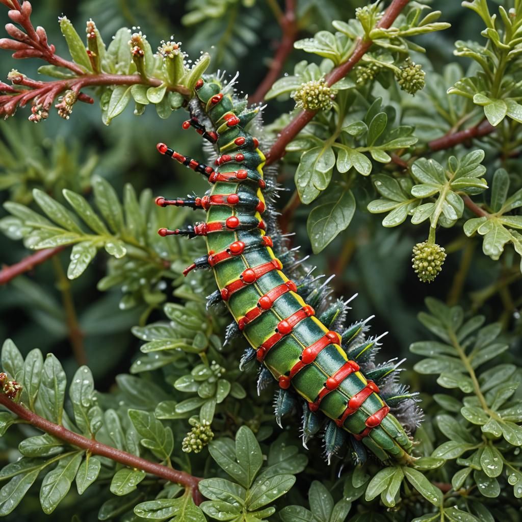 Unusual caterpillar
