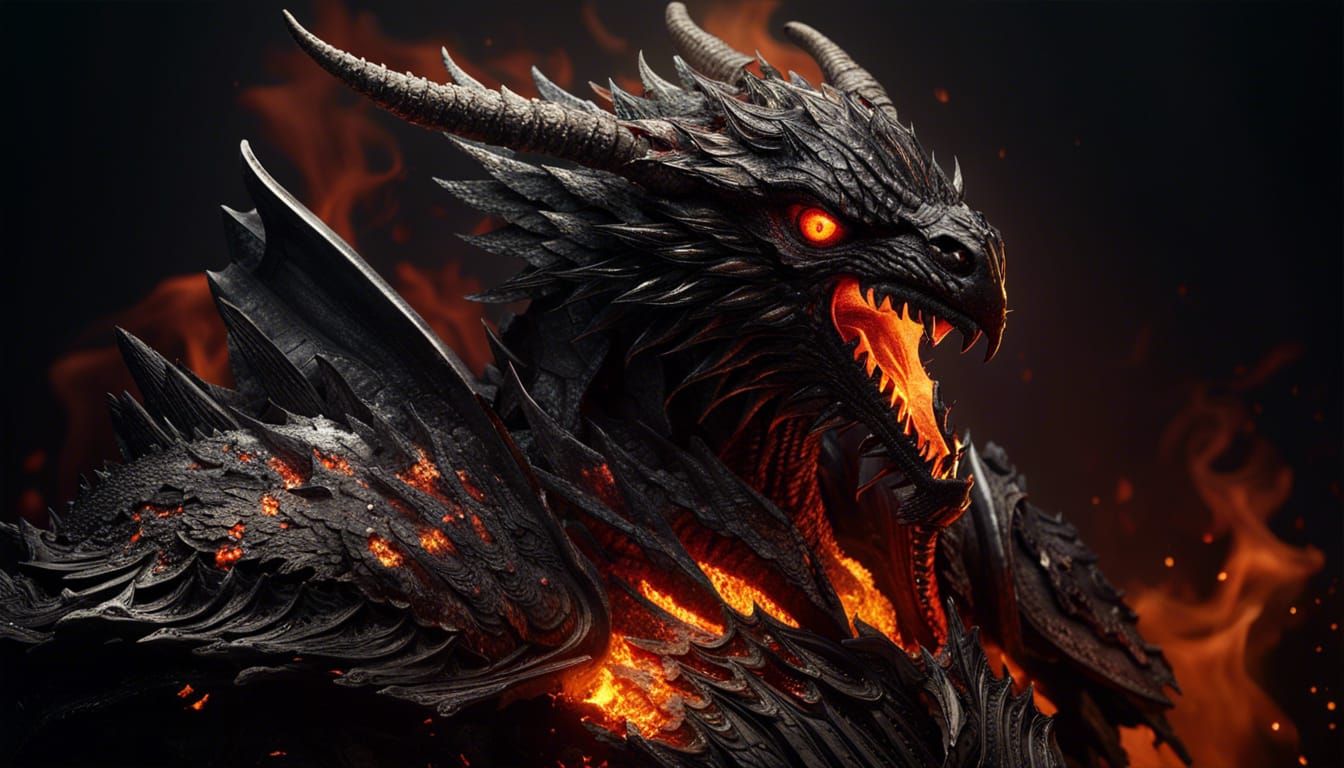 Flaming Deathwing Dissolving in Firestorm