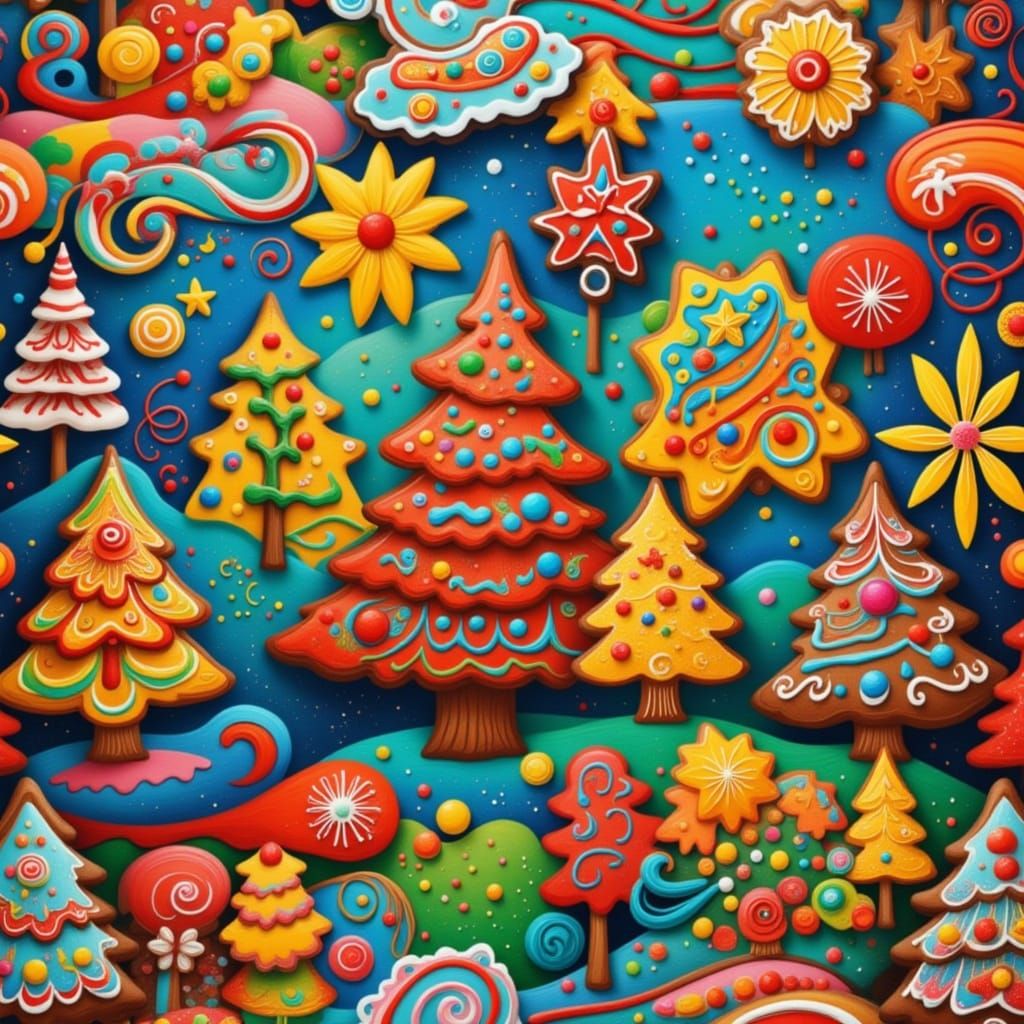 Christmas Cookies in Daydream Meadow