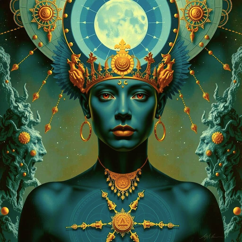 AI Generated Diagram of Scientific Disciplines