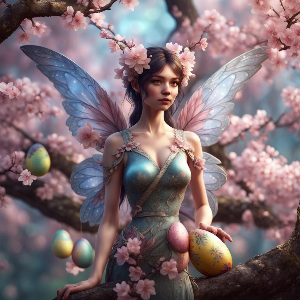 April Easter Fairy
