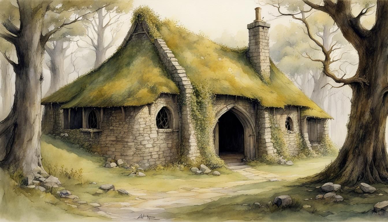 Lord of the Rings Inspired Woodland Homestead