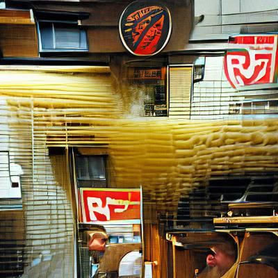 Ramen Shop in Downtown Tokyo