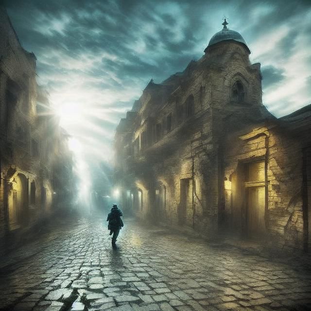 Eerie Elm Street Scene