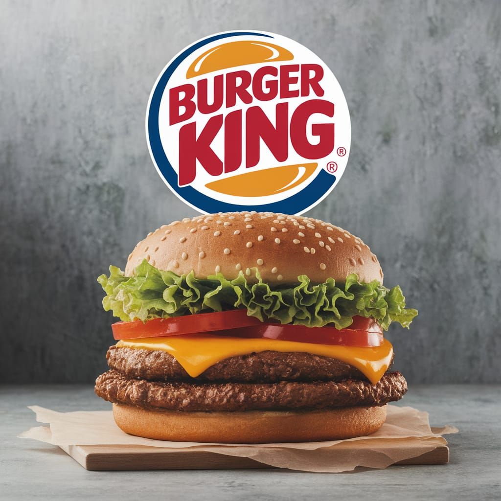 Surreal Burger King Commercial in Neon Lit Nighttime