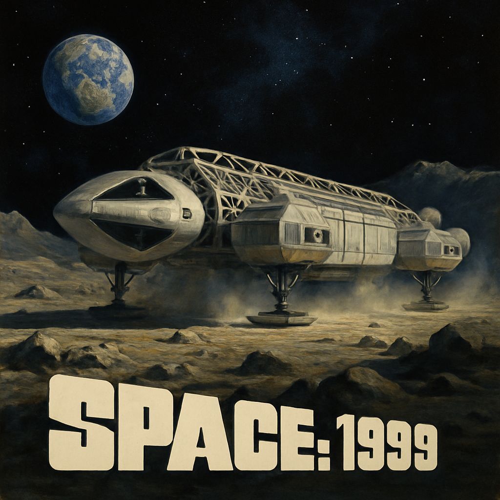 Space 1999 Inspired Sci-Fi Scene