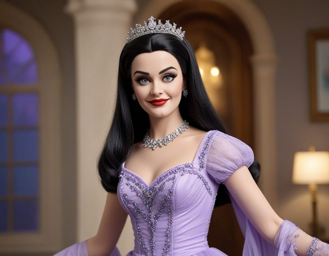 Munster Couple Dances at a Groovy Monster Prom