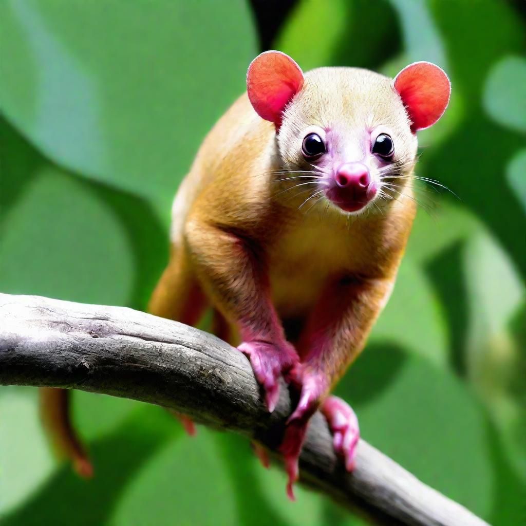 Pink Kinkajou Image