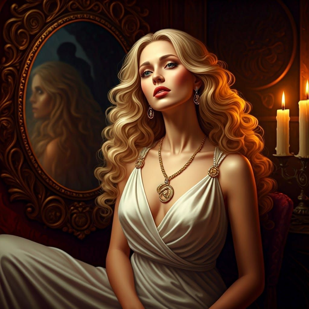 Golden Goddess in Mysterious Seclusion