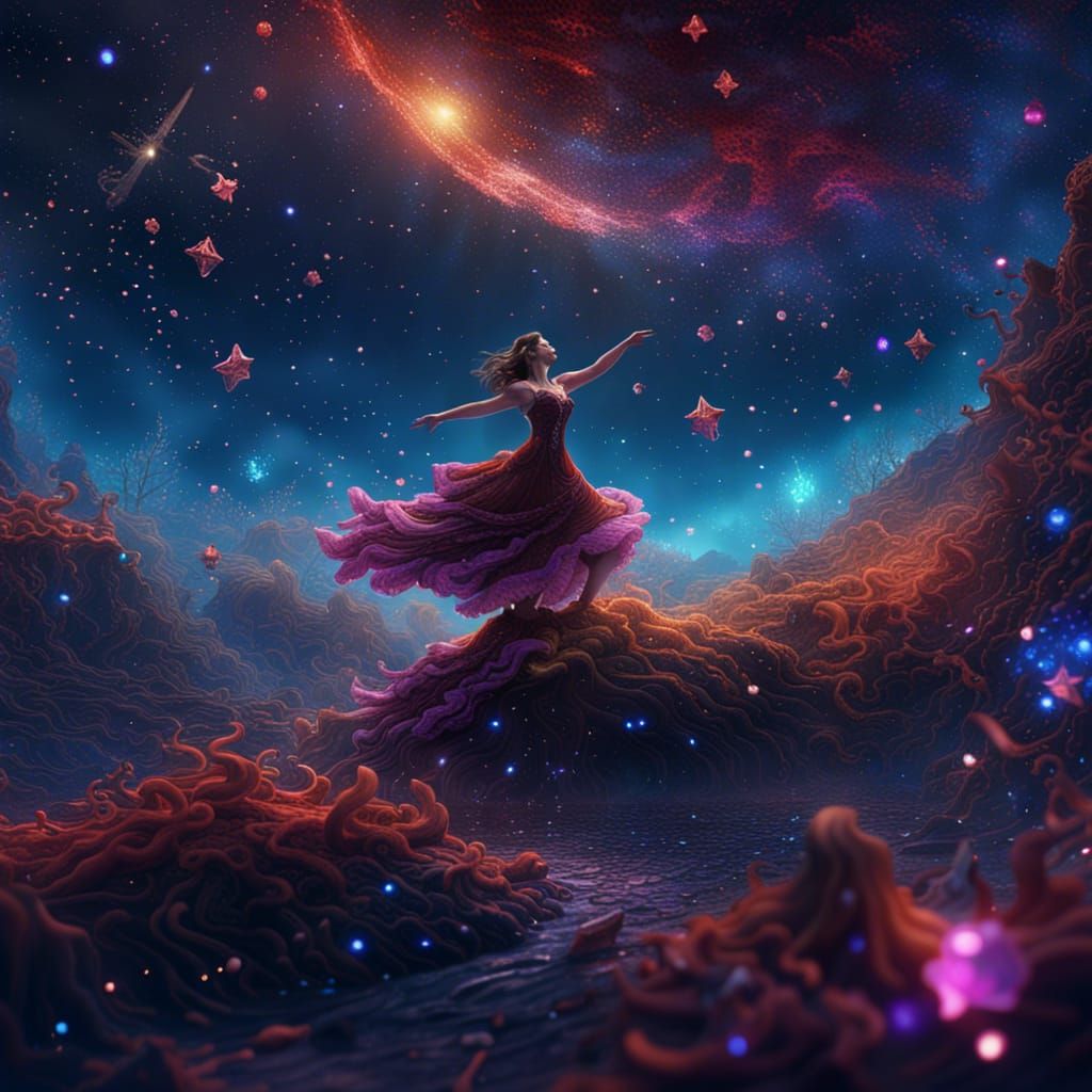 Dancing in a Sea of Stars: Fantasy Concept Art