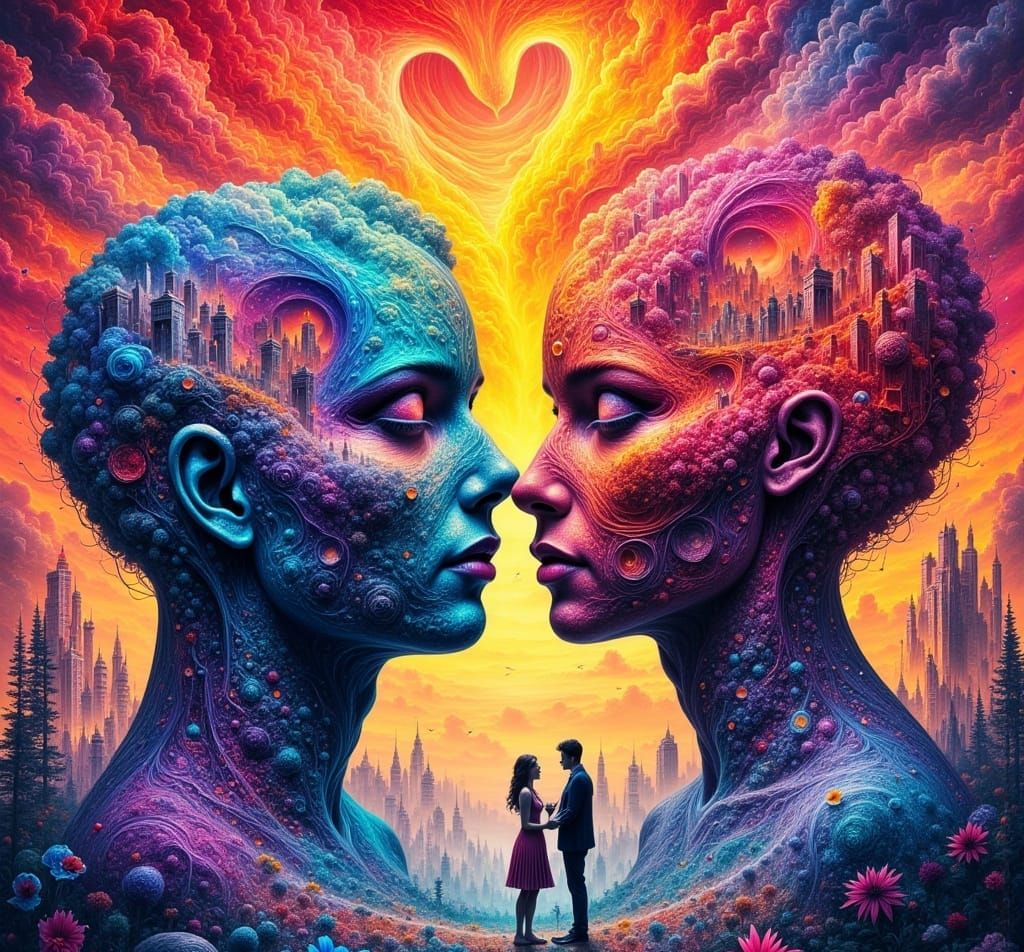 Abstract Love: A Modern Visual Representation