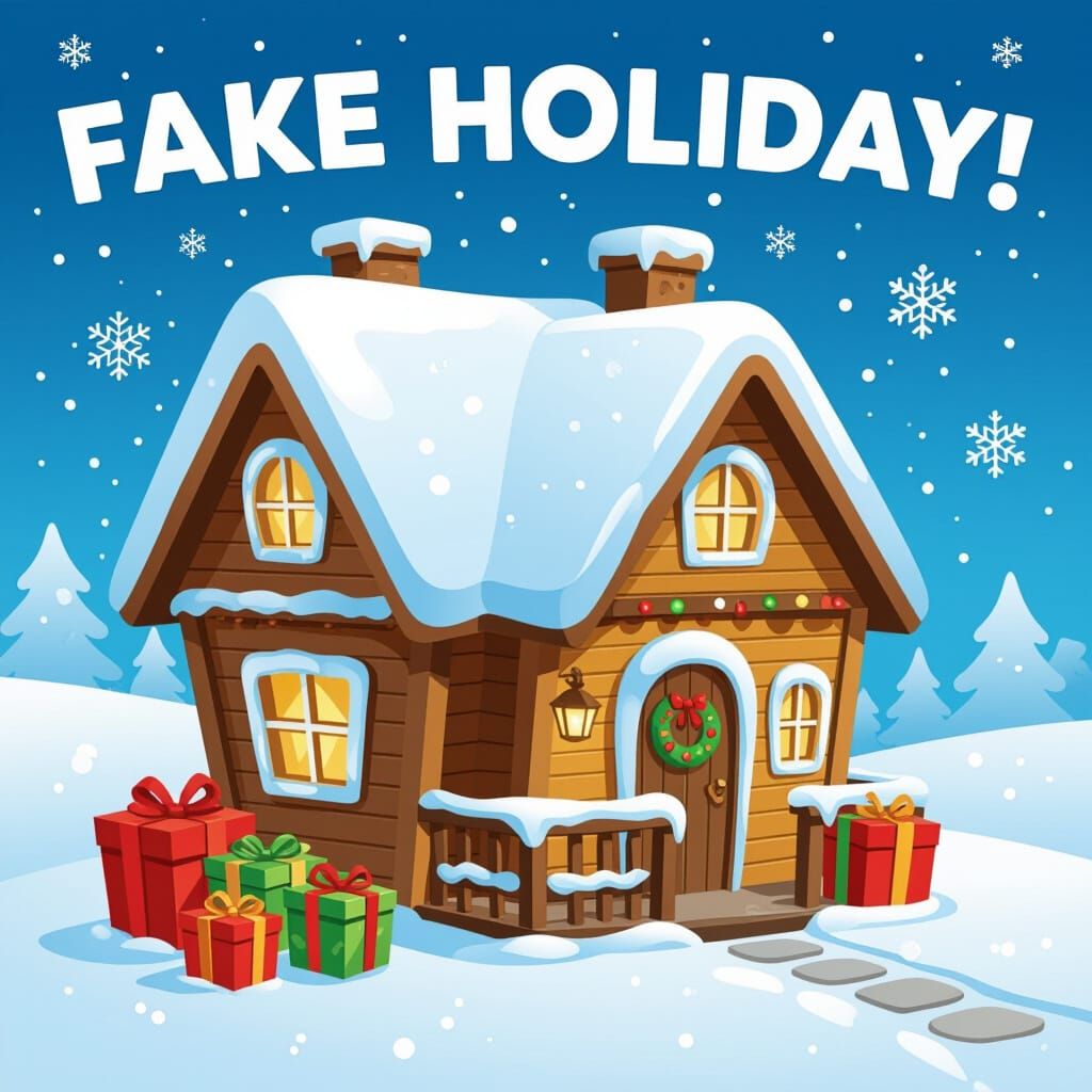 AI Generates an Image for 'Fake Holiday'
