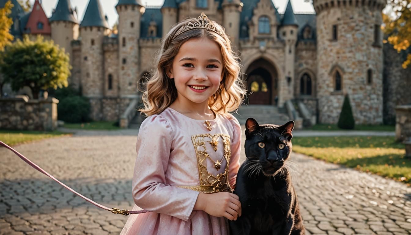 Princess Walking Panther: Professional Photography