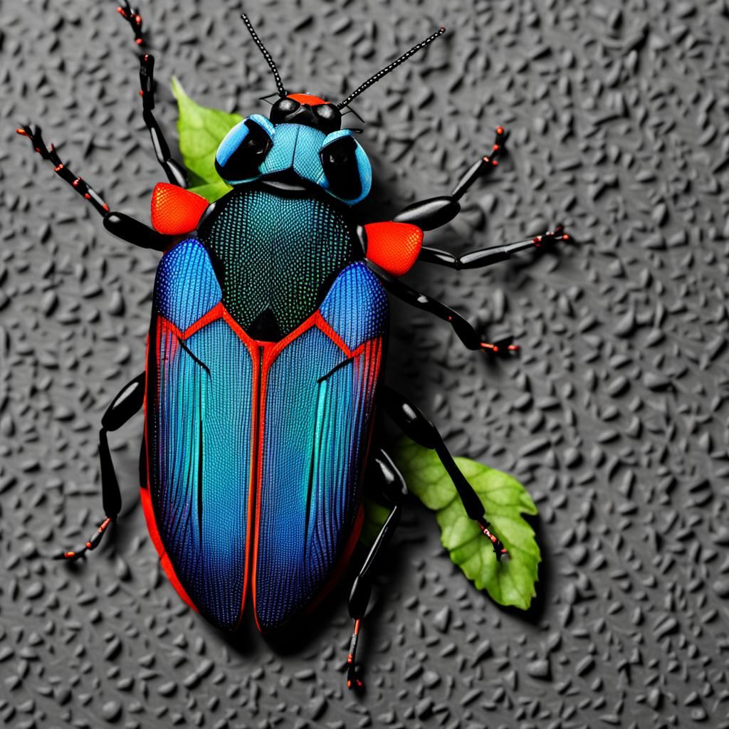 AI Generated Image of a Bug