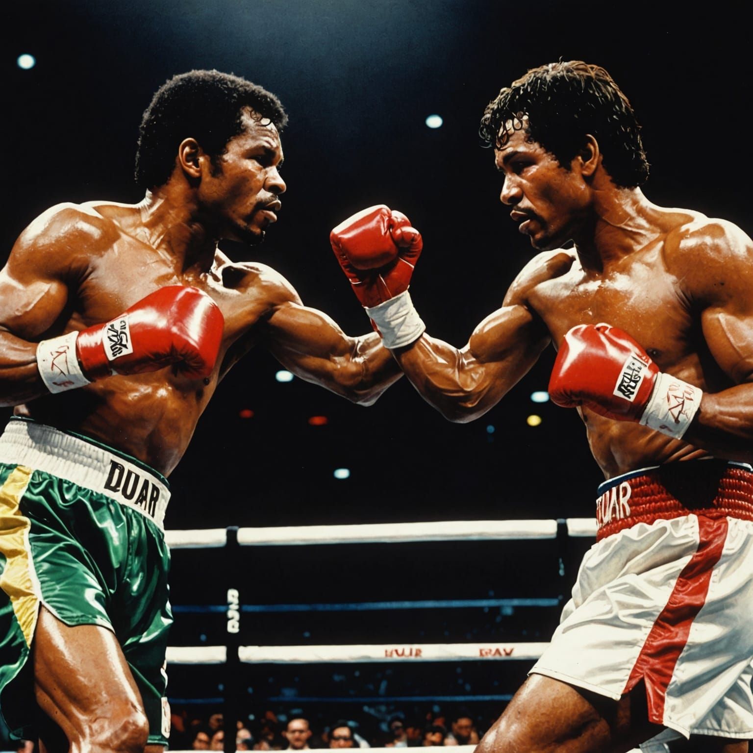 Sugar Ray vs Roberto Duran