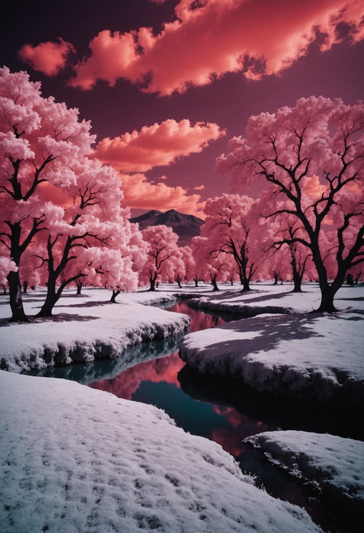 Aerochrome landscape