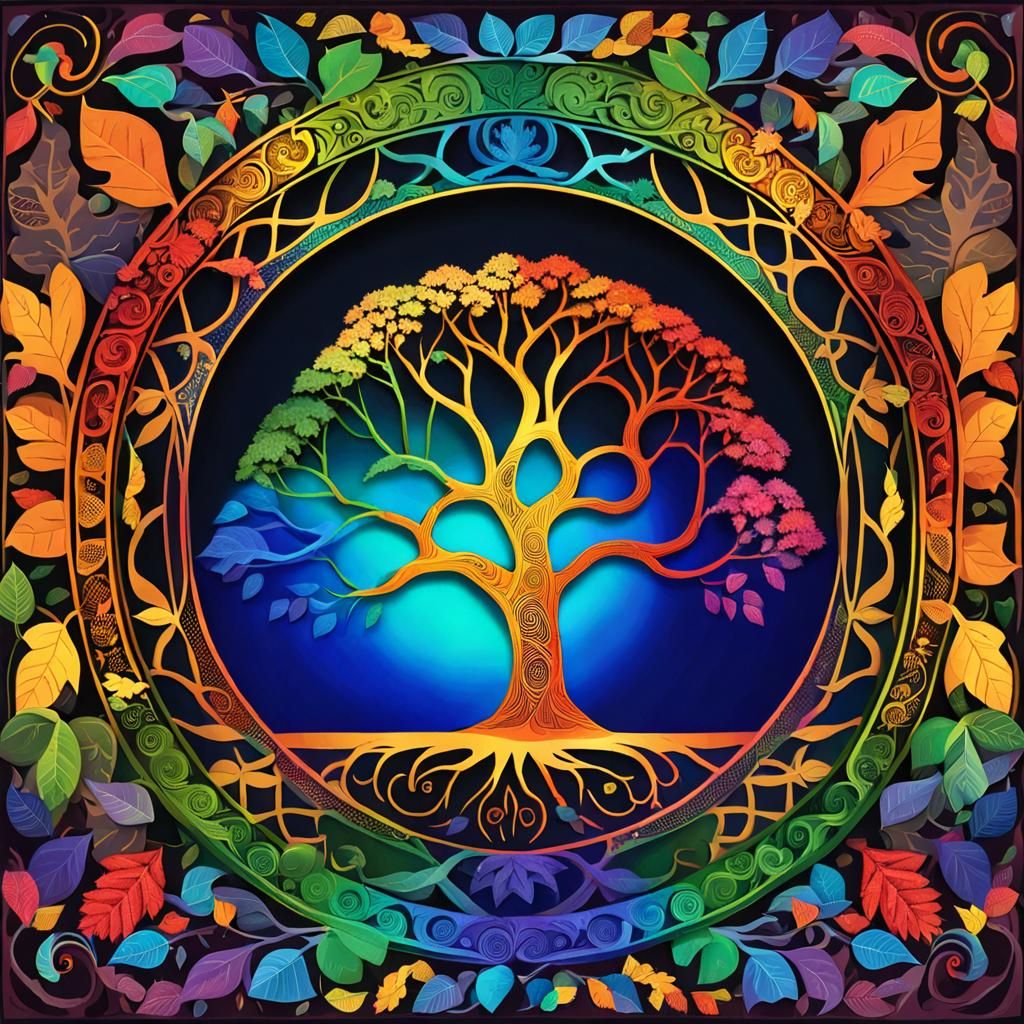 Rainbow Tree of Life: A Symbol of Hope