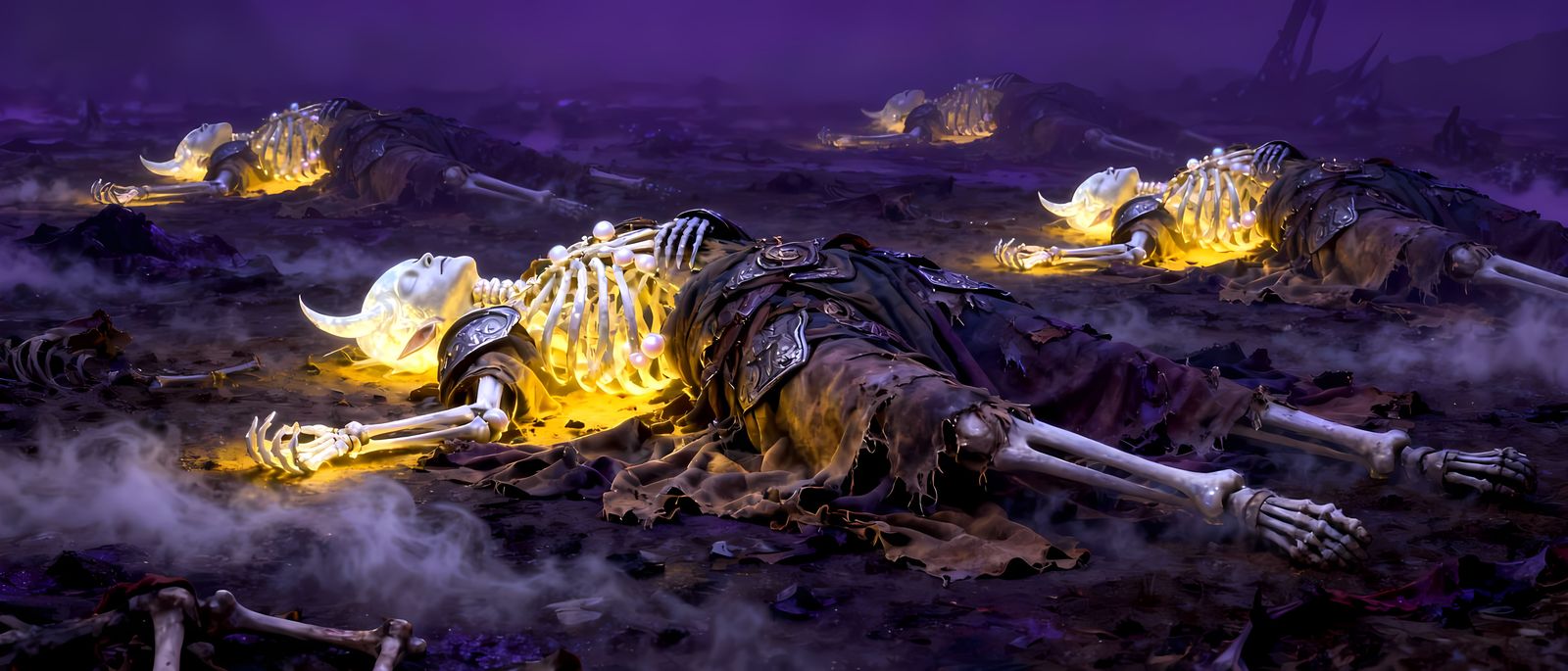 Moon Elves Surrender: Pearly Bones Shine