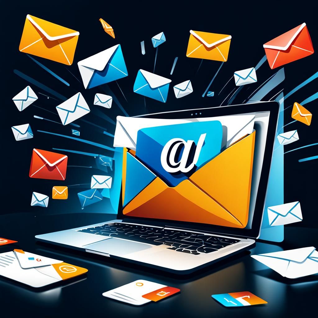 Email Marketing Campaign Concept Visualization