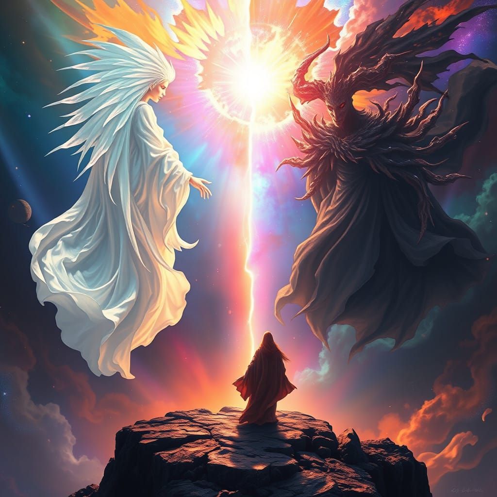 Cosmic Gateway Between Light and Darkness