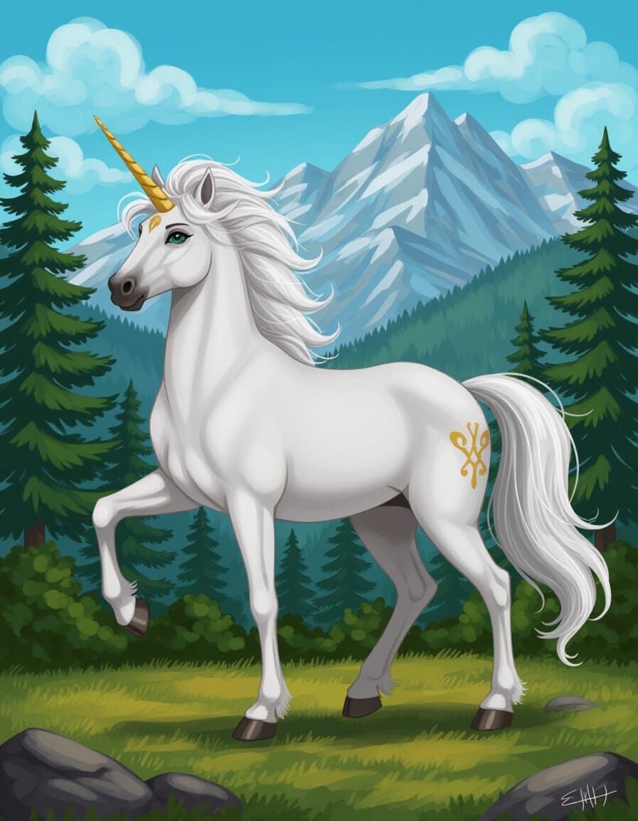 Majestic Centaur in Forest Glade