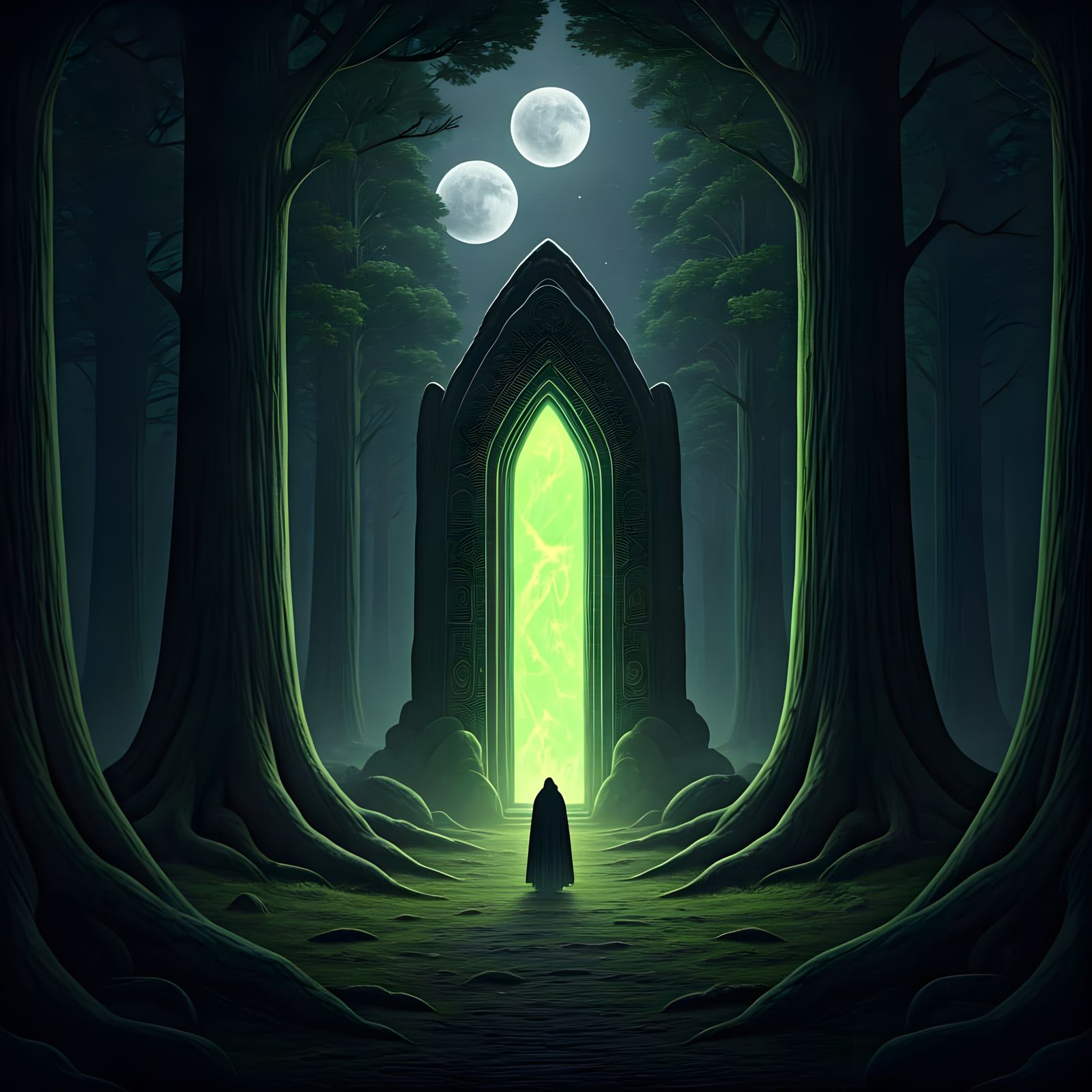 Ancient Portal to a Mysterious Realm