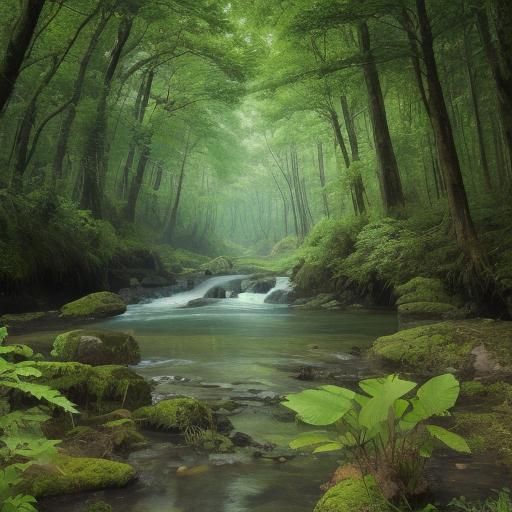 AI Generated Image of Nature