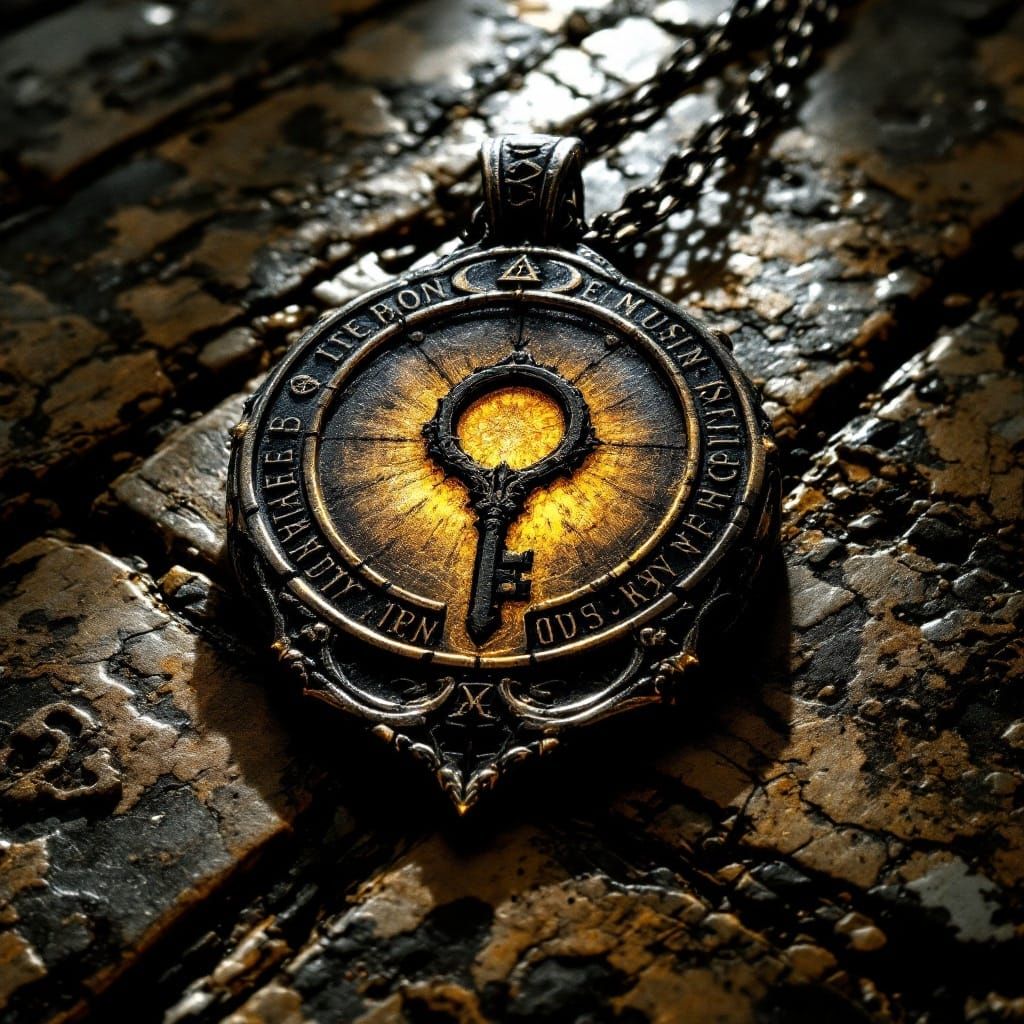 The Key Masters Charm