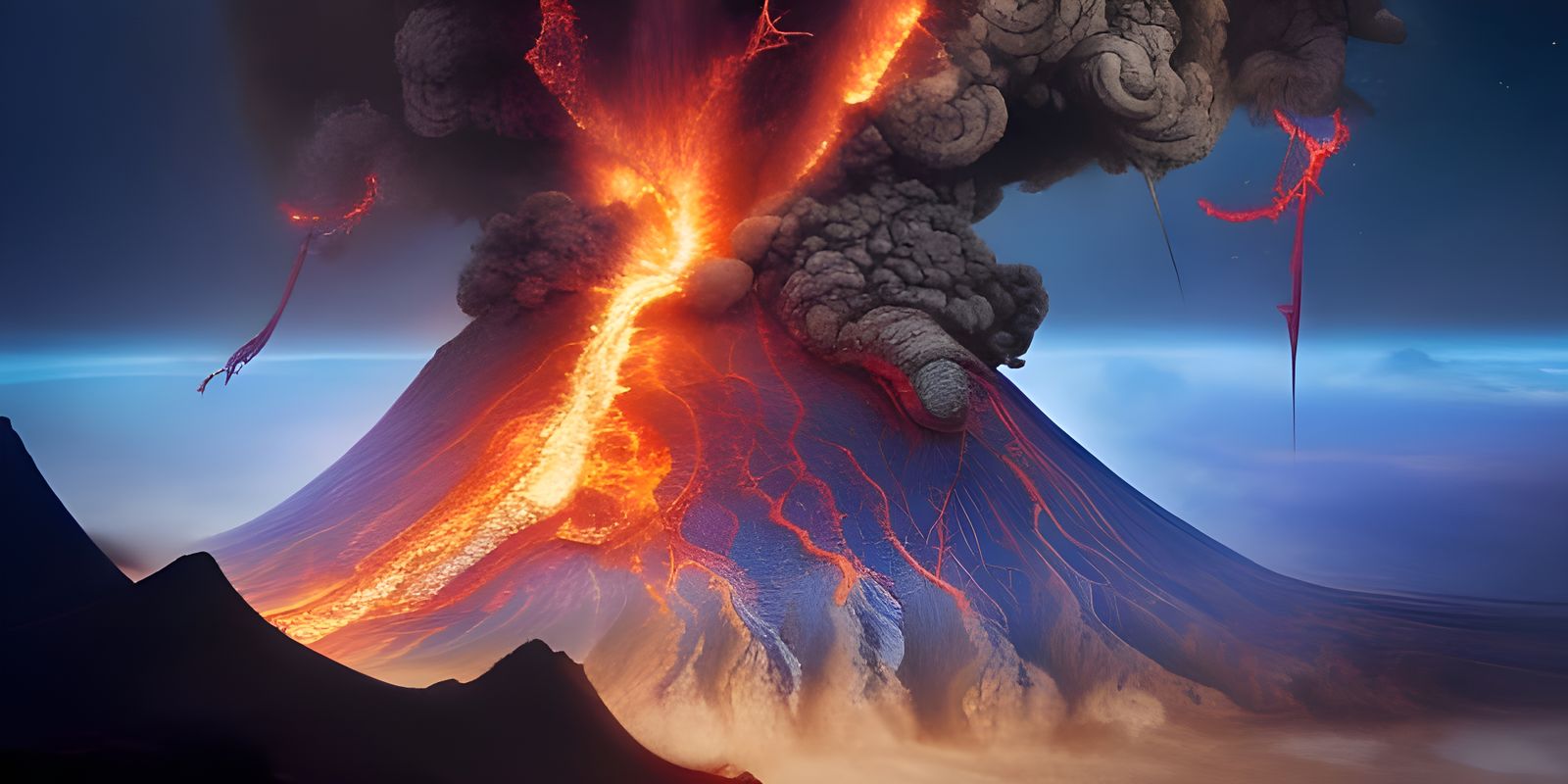 Volcanic Eruption on Io: A Psychedelic Dreamscape