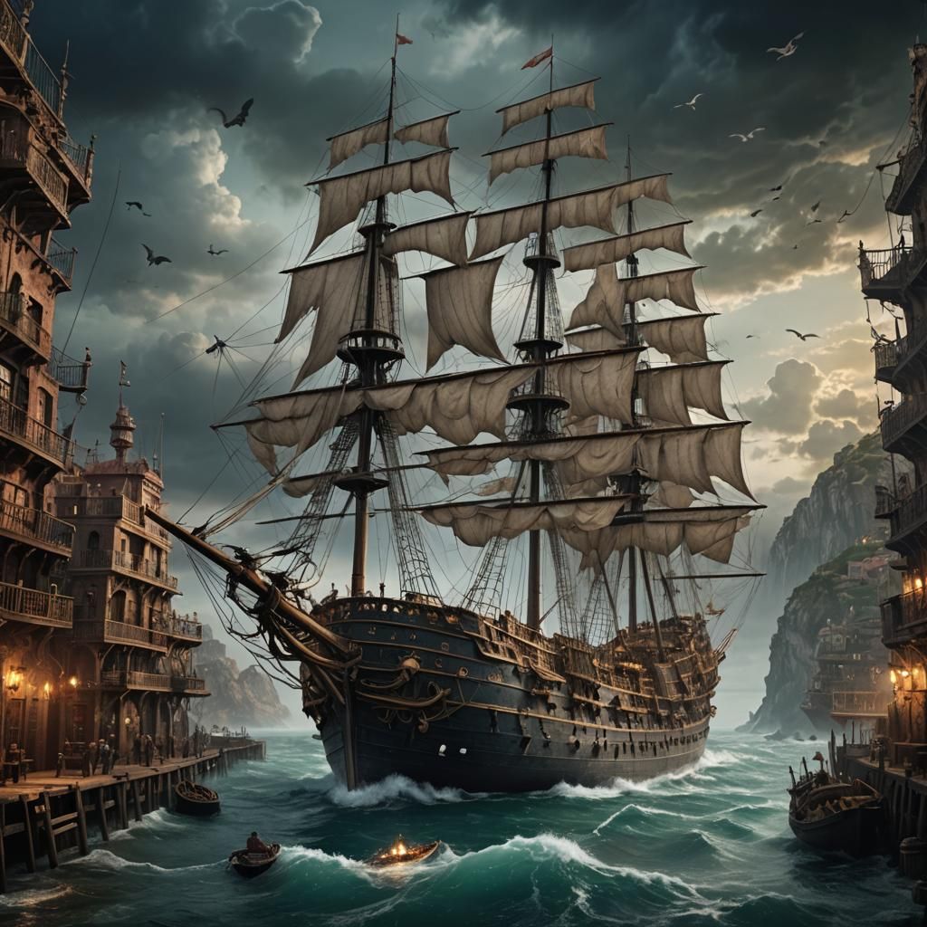 Spanish Ghost Ship