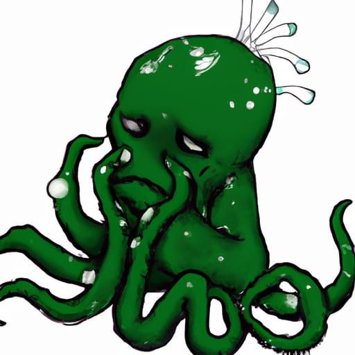 Depressed Cthulhu: An AI Interpretation