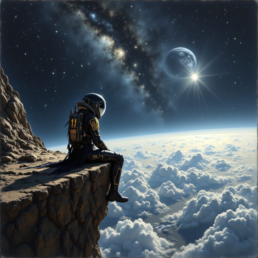 Dust from a distant sun, Will shower over everyone - Crowded...