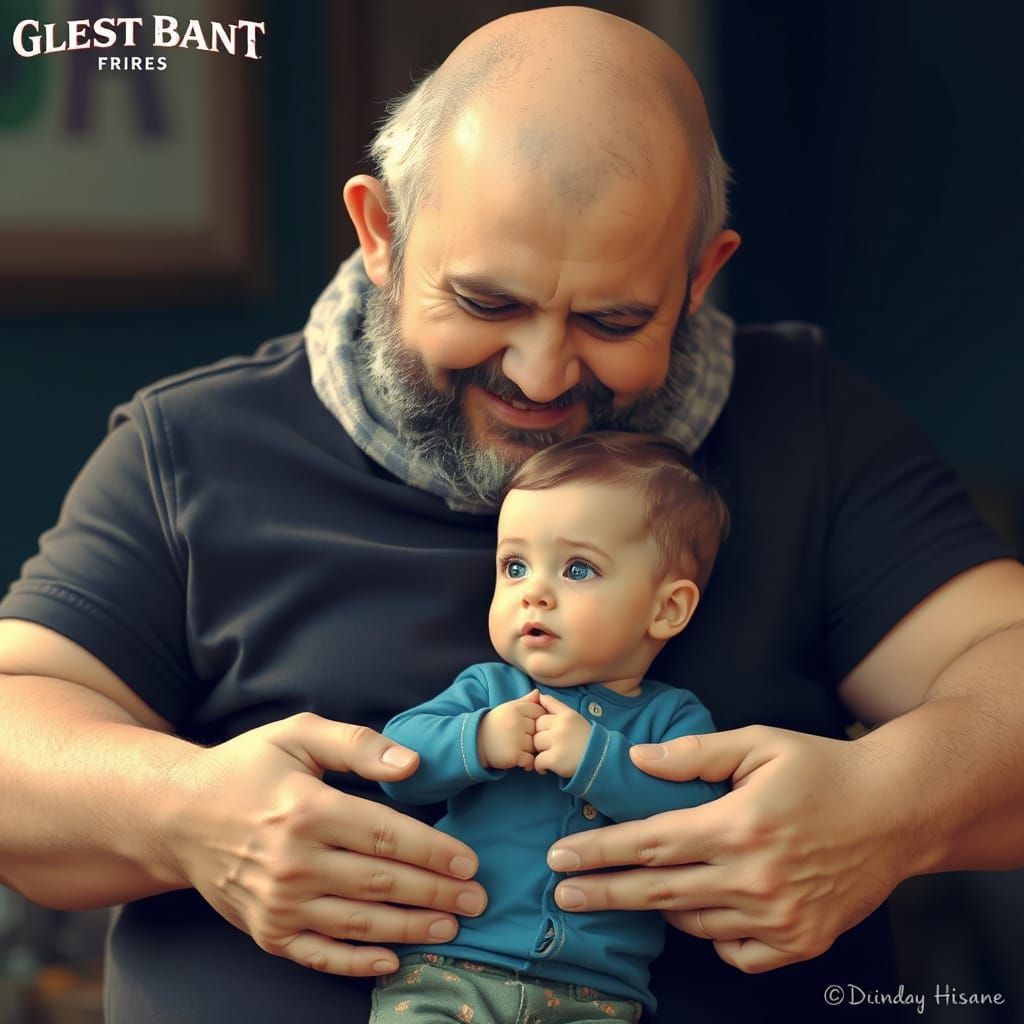 Father and Child: A Tender Moment