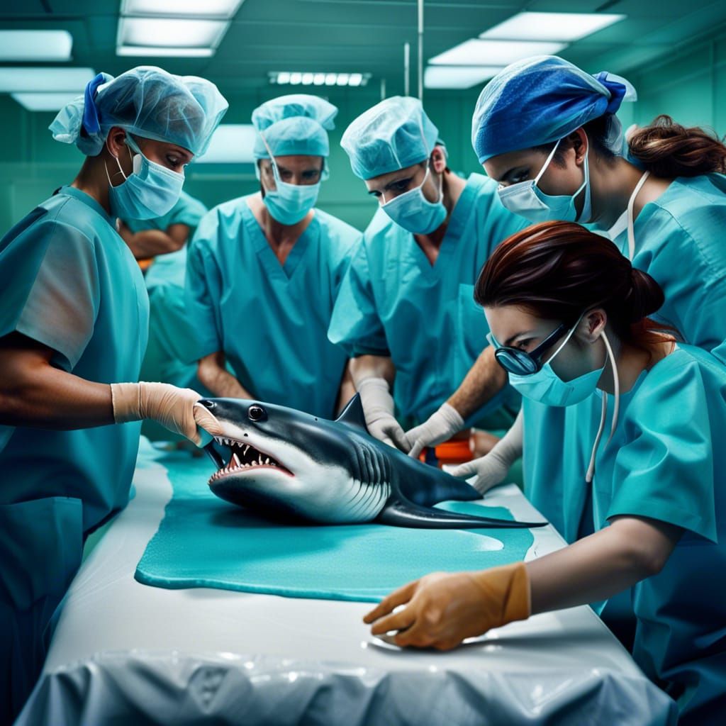 Shark at the Vets 😉