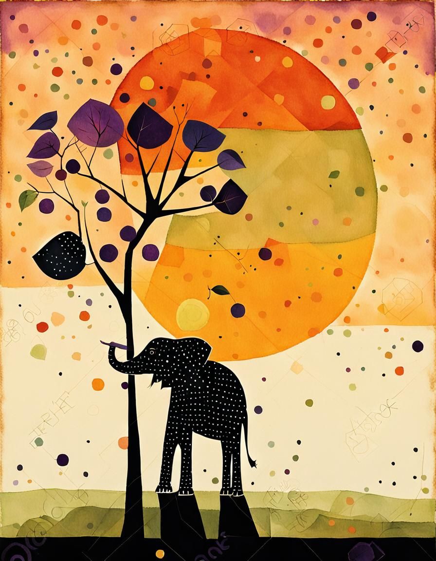 polka dot the elephant