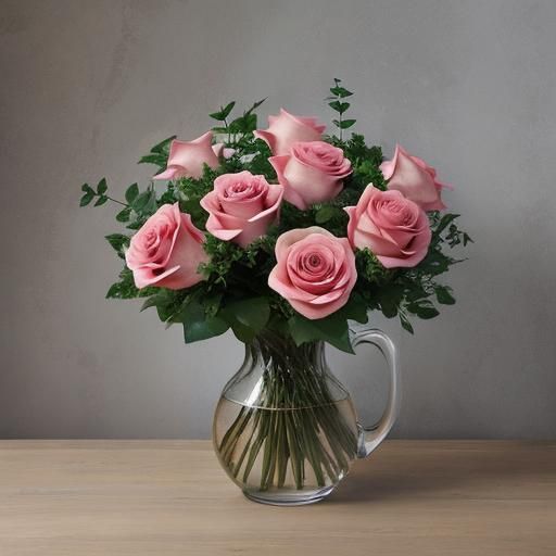 Browser Roses: A Modern Floral Design