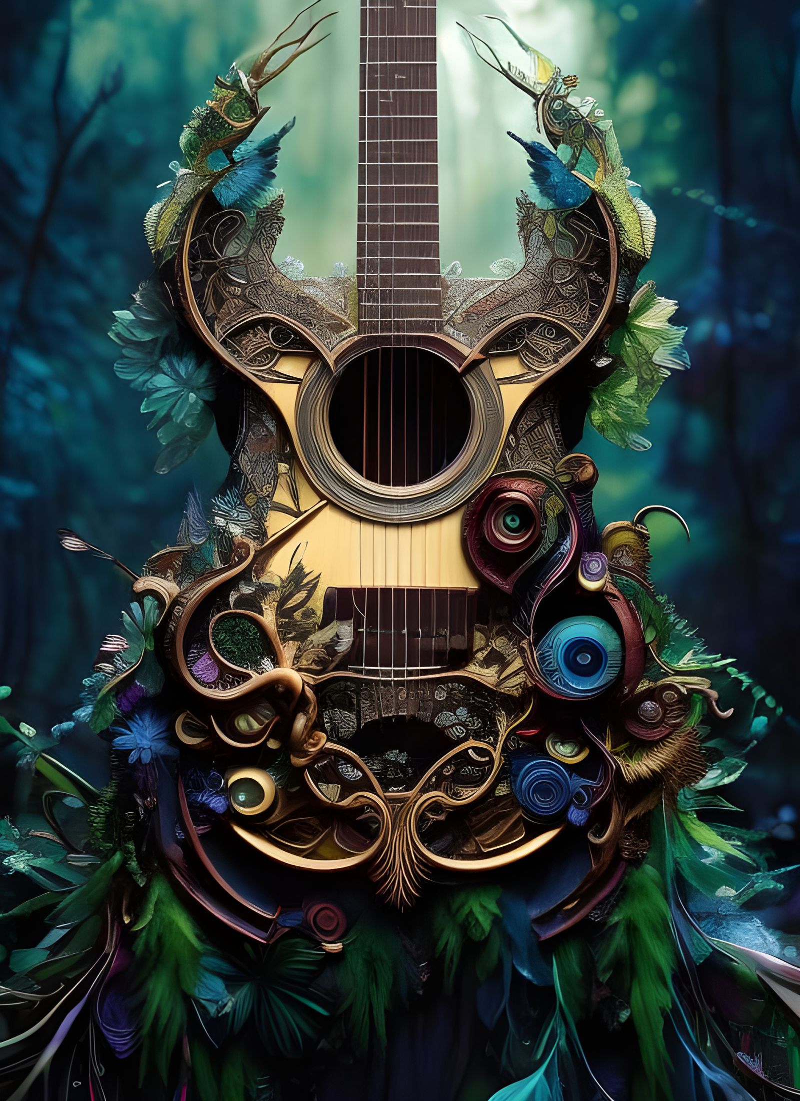 Magical guitar