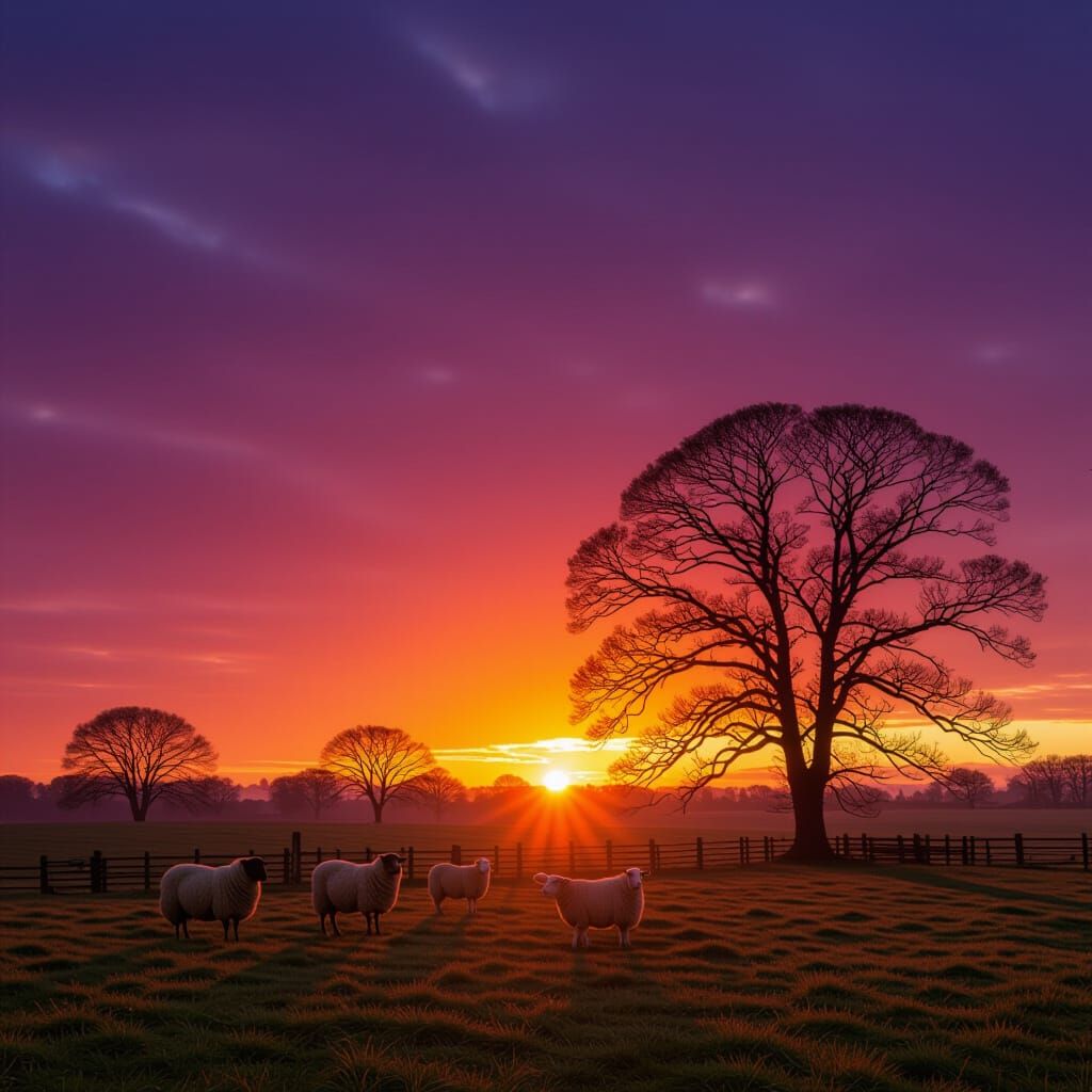 Red Sky Sunrise, Weather Warning