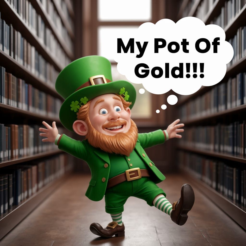 Mysterious Leprechaun Unveils Hidden Treasure in Whimsical L...